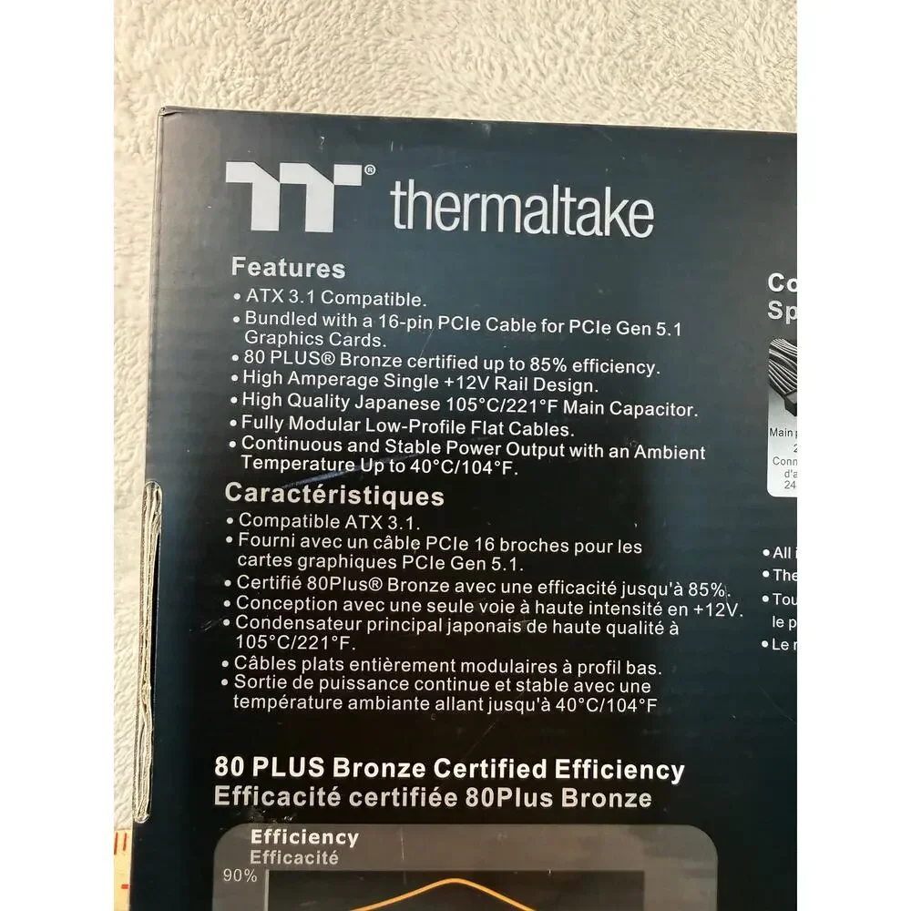 Smart Bm3 850W Semi Modular Power Supply Atx 3.0 80 Plus Bronze Pcie 5.0